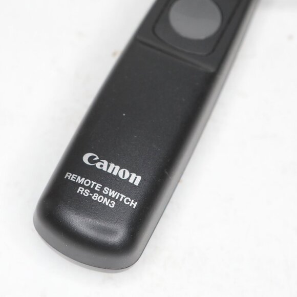 Canon Remote Switch RS-80N3 Photography Black Macrophotography Travel - Picture 2 of 8